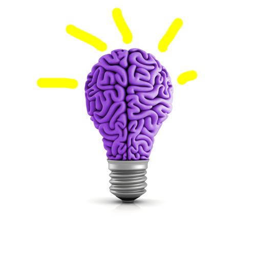 Lightbulb-brain